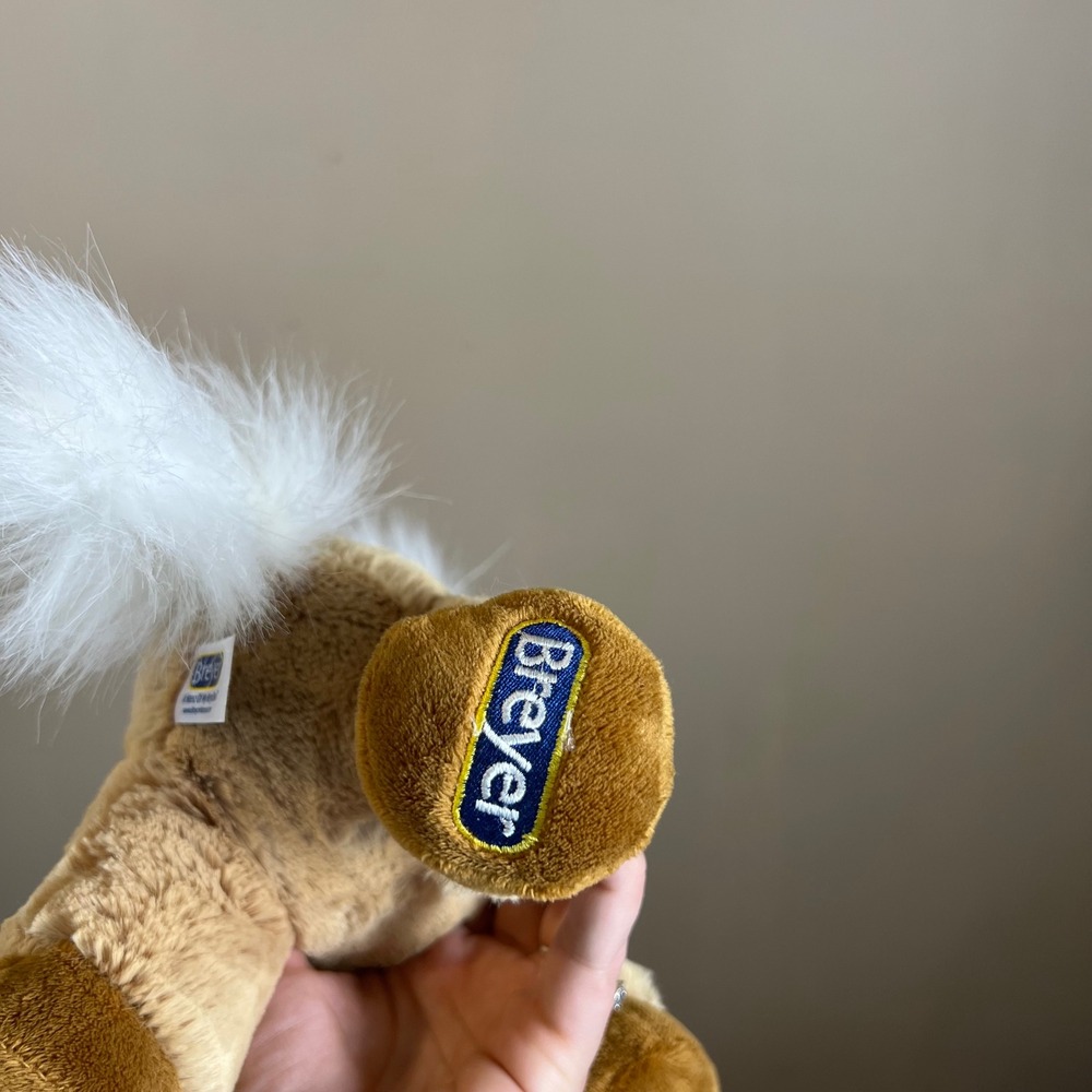 Breyer A Horse Of My Very Own Palomino Pony Plush Tan White Mane Stuffed Animal - Picture 4 of 6